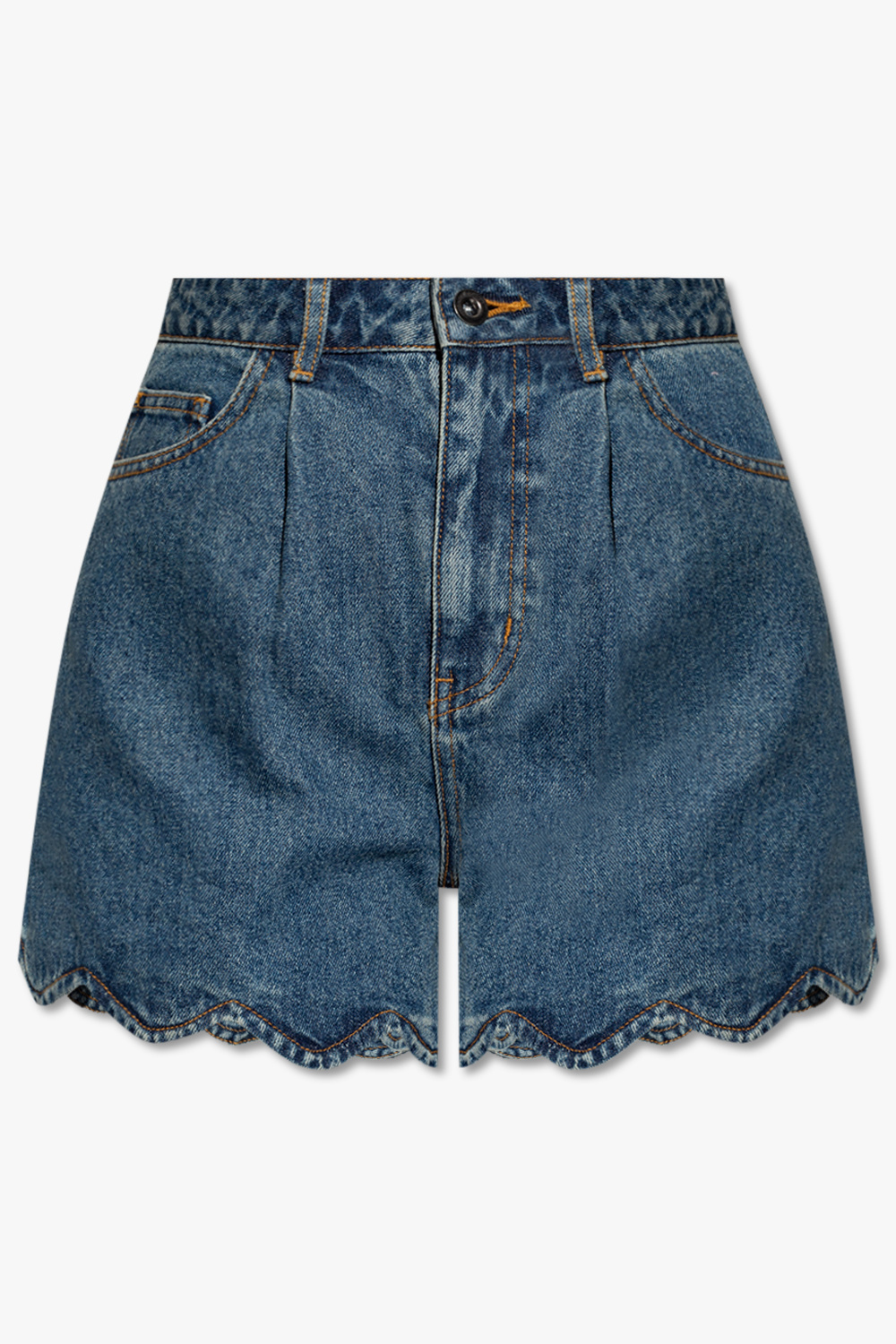 High waisted denim shorts on sale canada